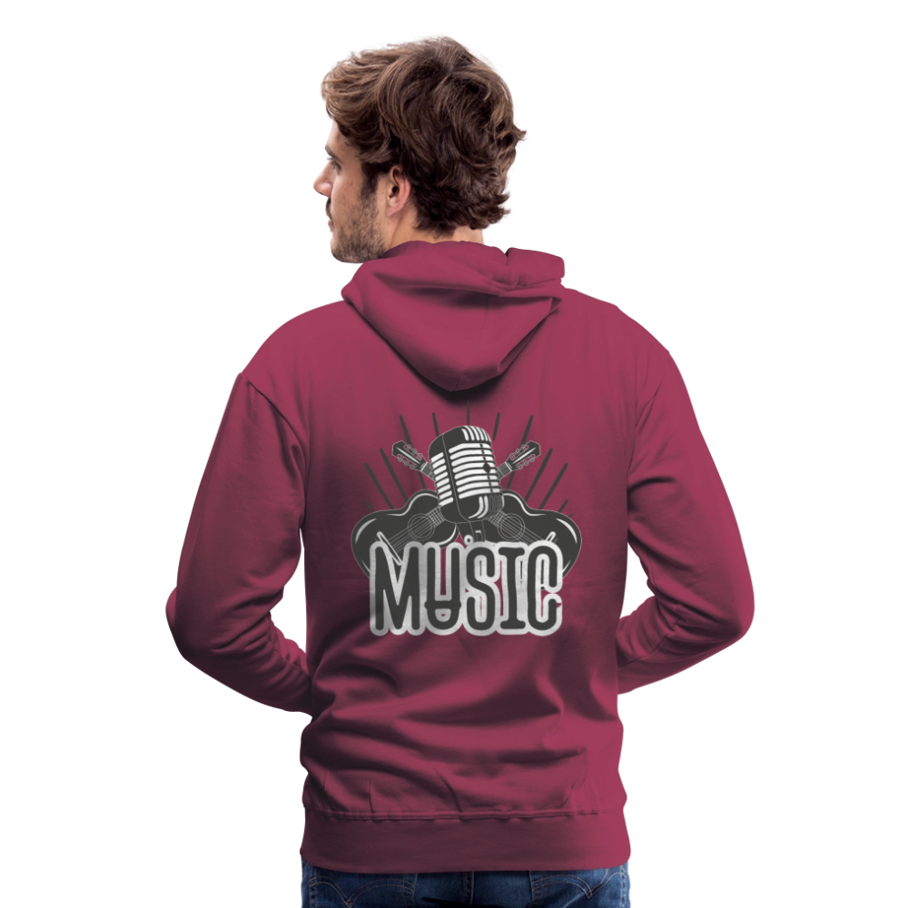 Männer Flauschrausch Hoodie - Bordeaux
