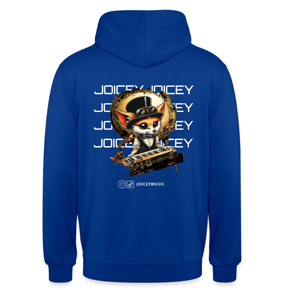 Joicey Hoodie – Deine Story dein Sound - Royalblau