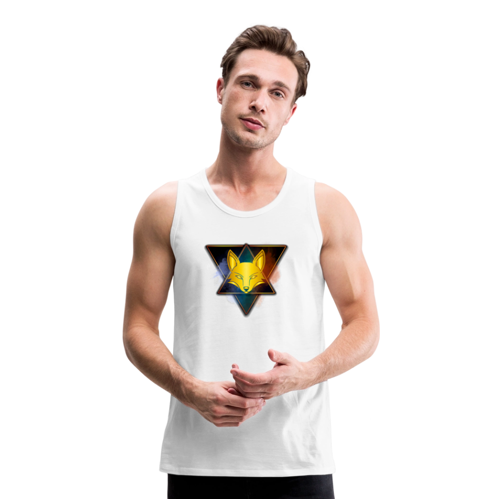 Männer Premium Tank Top - Weiß