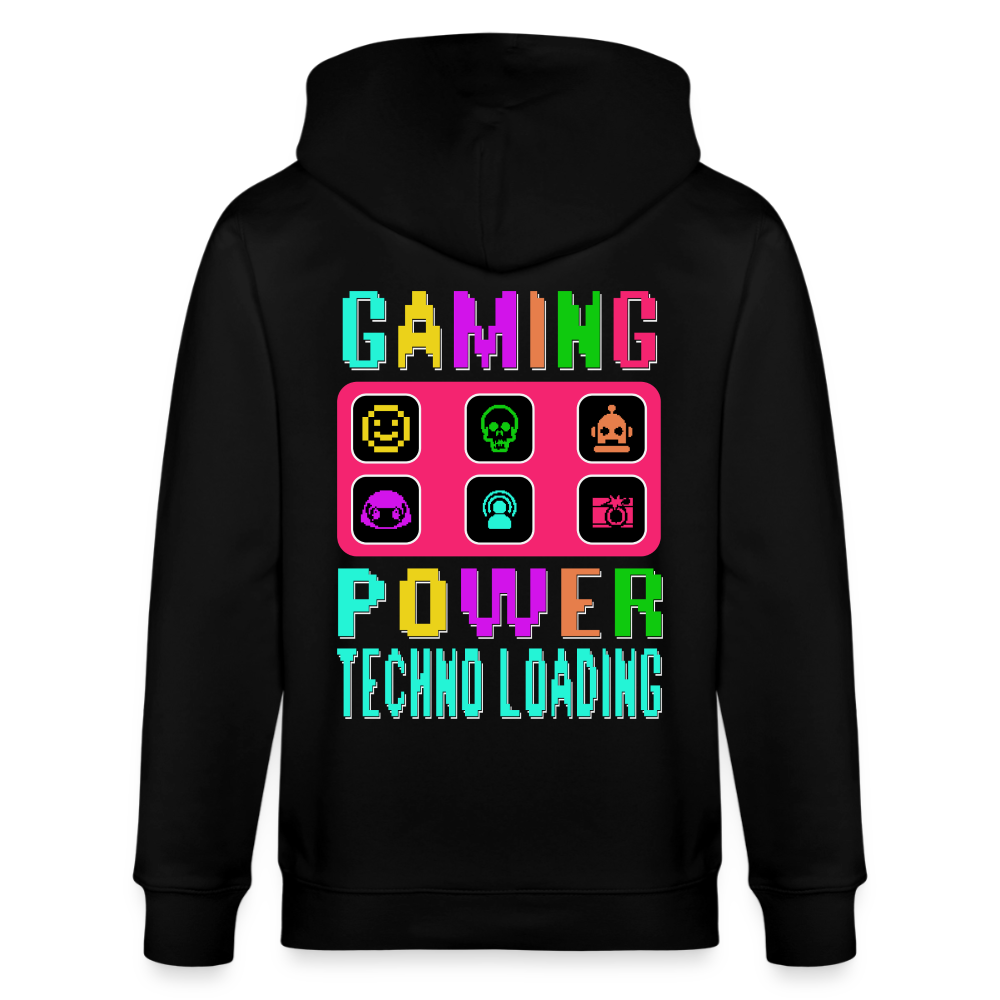 Ctrl + Rave Zip Hoodie - Schwarz