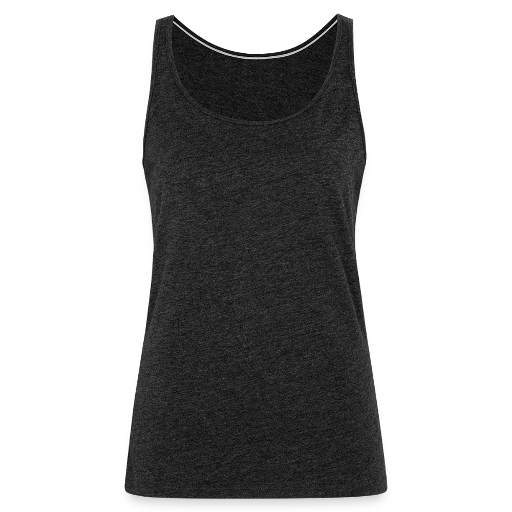 Frauen Premium Tank Top - Anthrazit