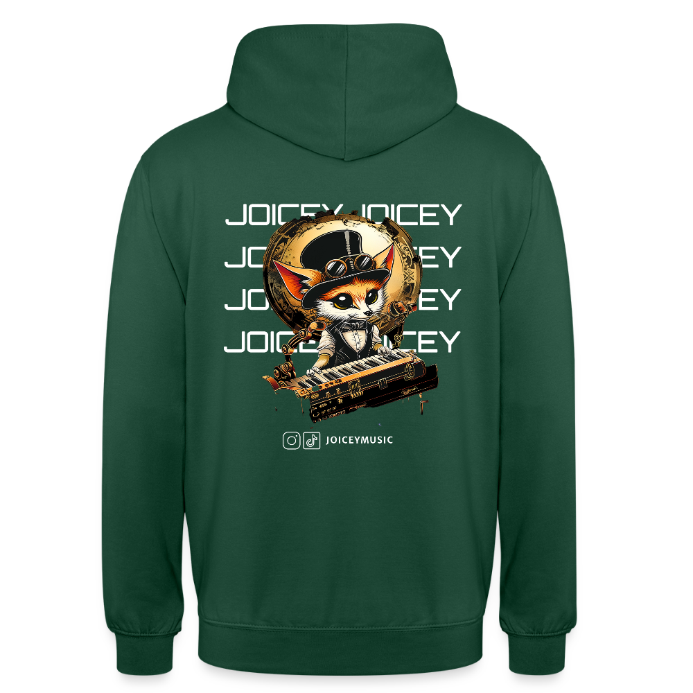 Joicey Hoodie – Deine Story dein Sound - Flaschengrün