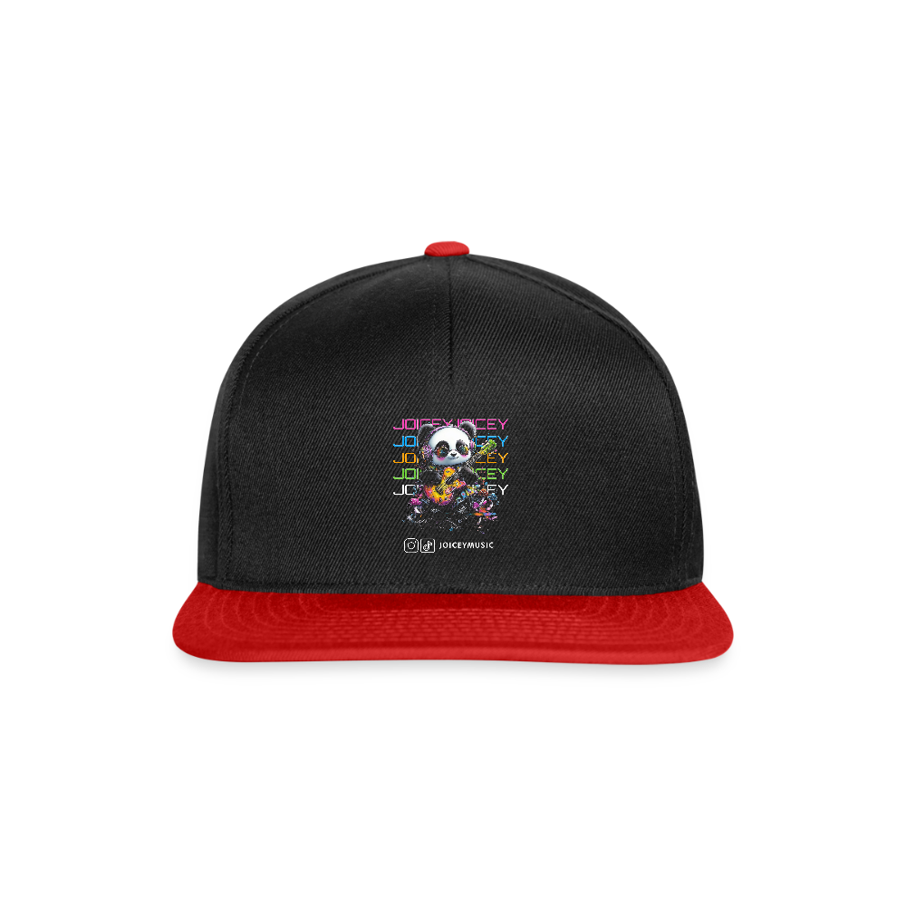 Joicey Snapback – Deine Stimme dein Style - Schwarz/Rot