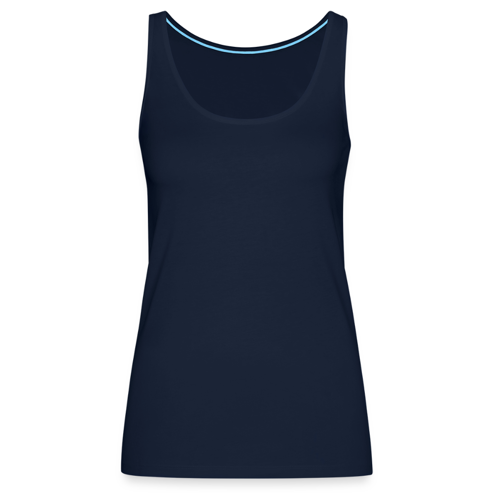 Frauen Premium Tank Top - Navy