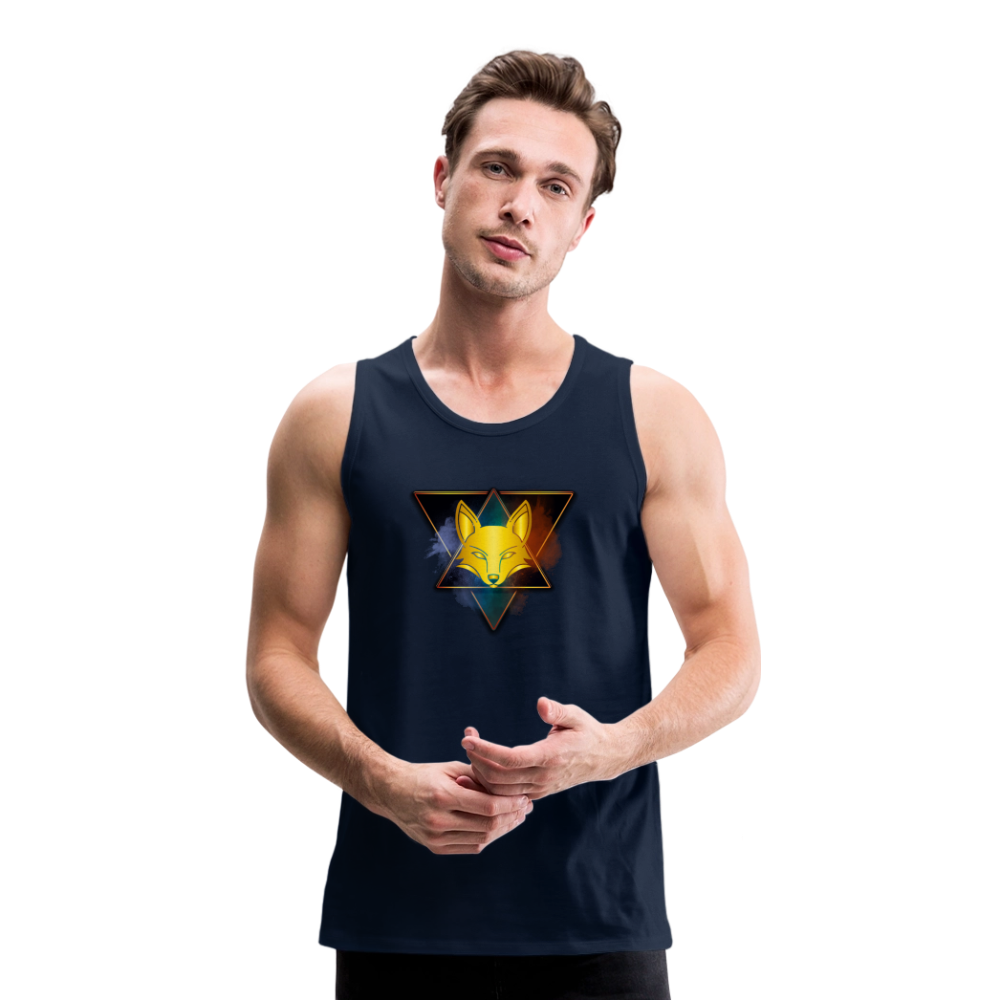 Männer Premium Tank Top - Navy