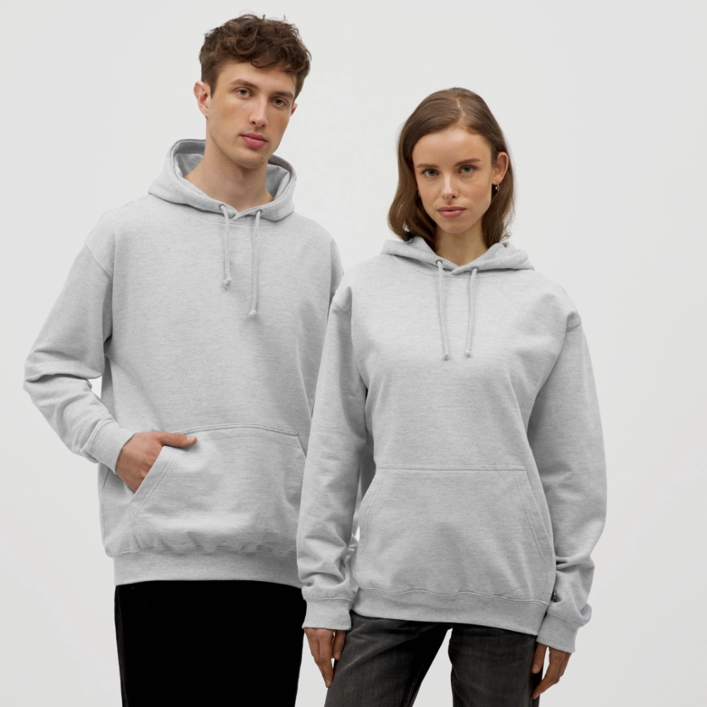 Namste Hoodie - Hellgrau meliert
