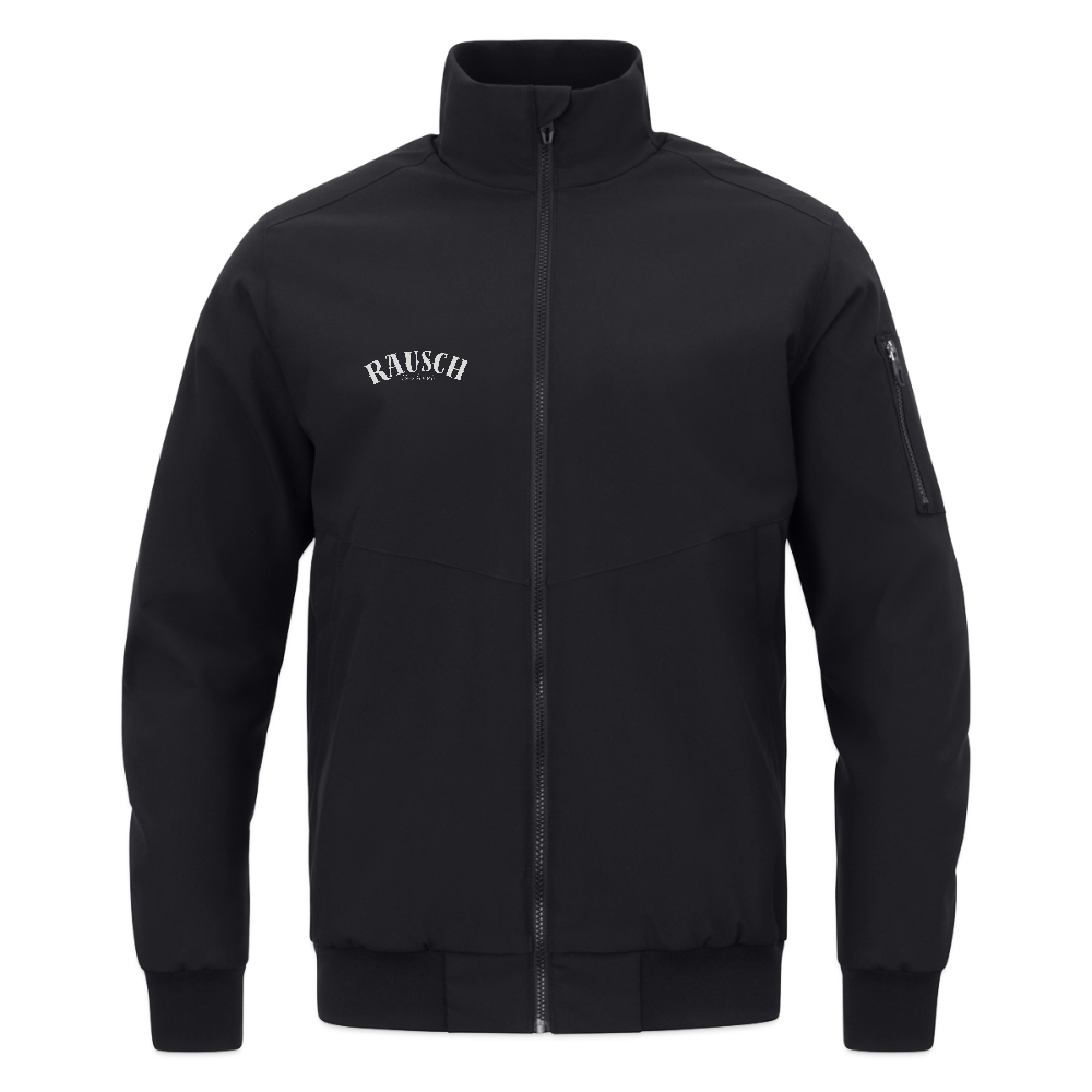 Trippy Wood Bomberjacke - Schwarz