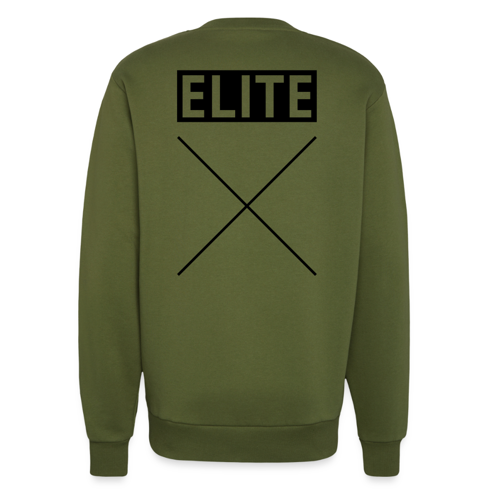 Go-To Sweater Elite Big Size - MOSS GREEN