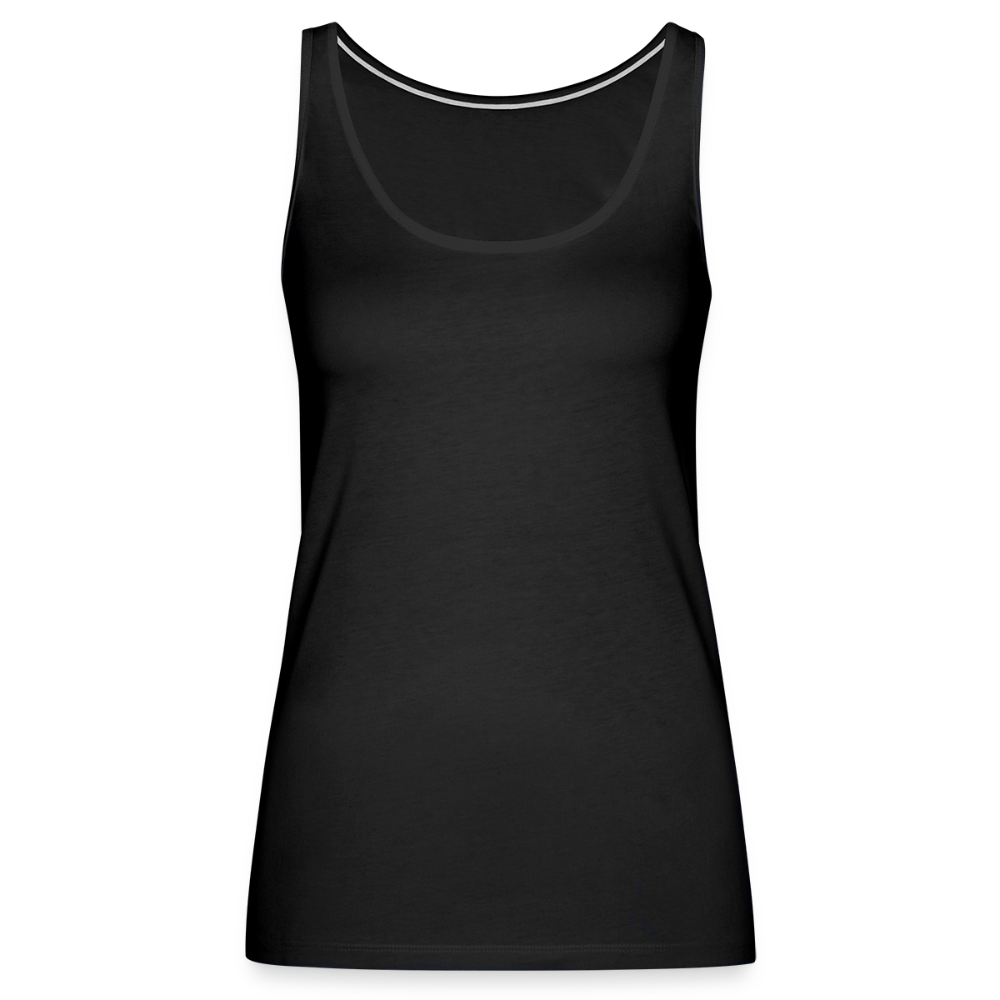 Frauen Premium Tank Top - Schwarz