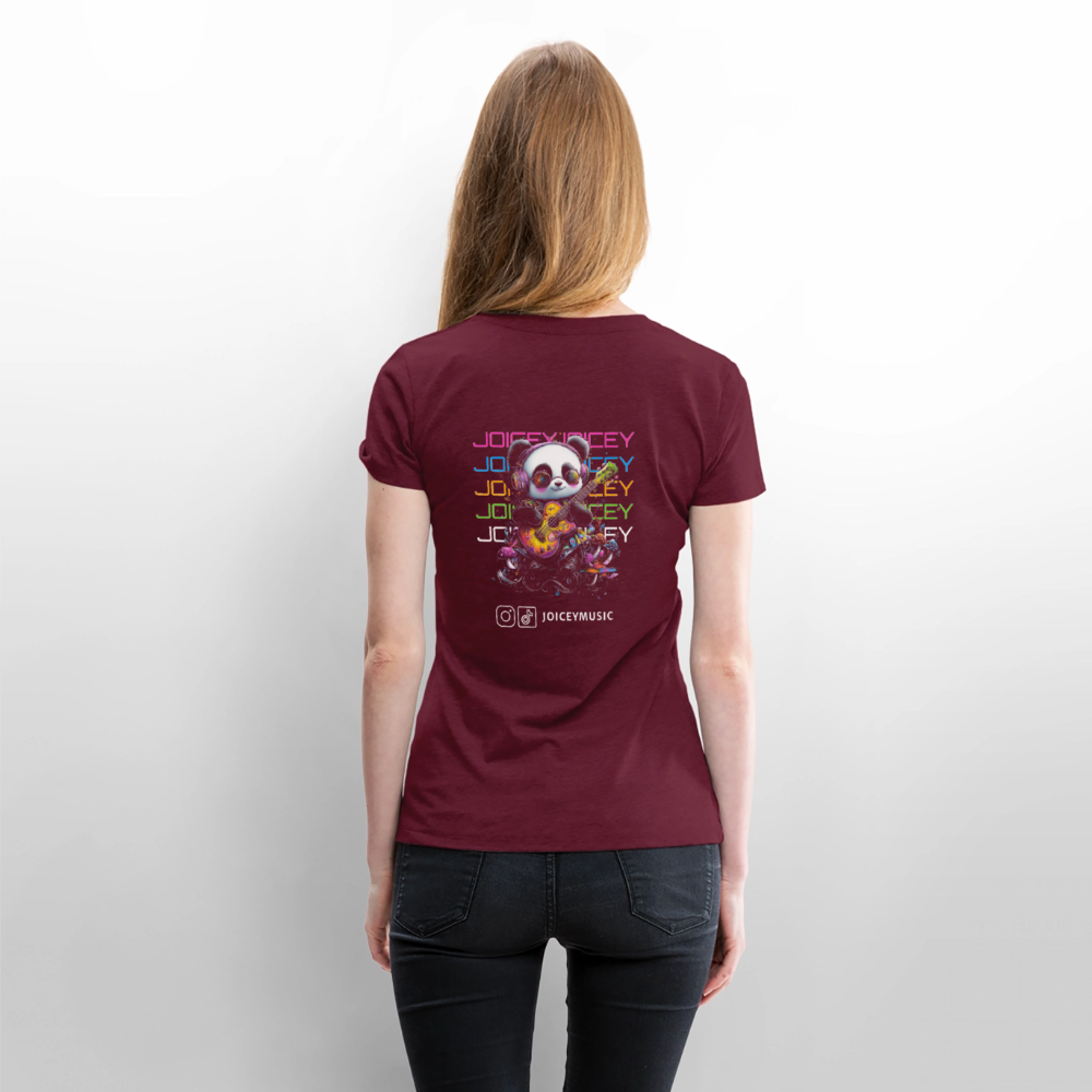Joicey – Dein Sound dein Shirt dein Statement - Burgunderrot