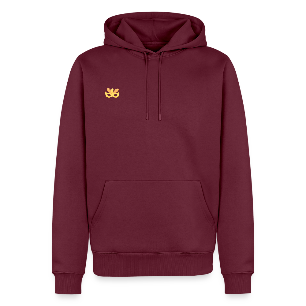 Wood Men Hoodie Unisex - Burgunderrot