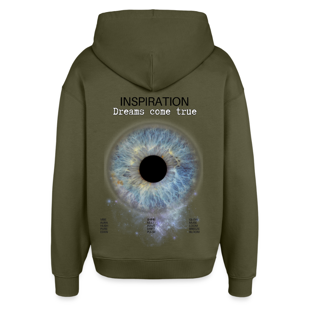 „Inspiration“ Oversize Hoodie - Khaki