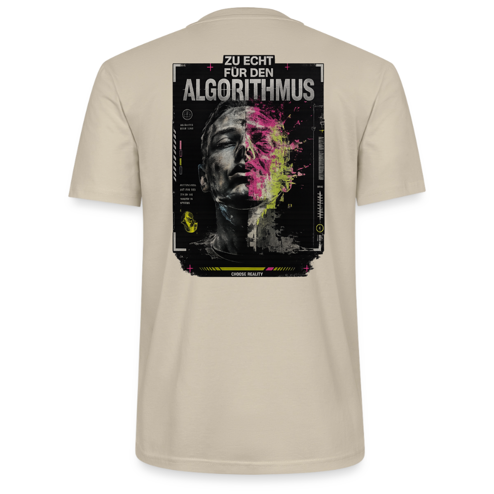 Algorithm Break – Bio T-Shirt - Beige