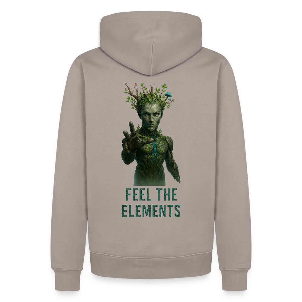 Wood Men Hoodie Unisex - Taupe
