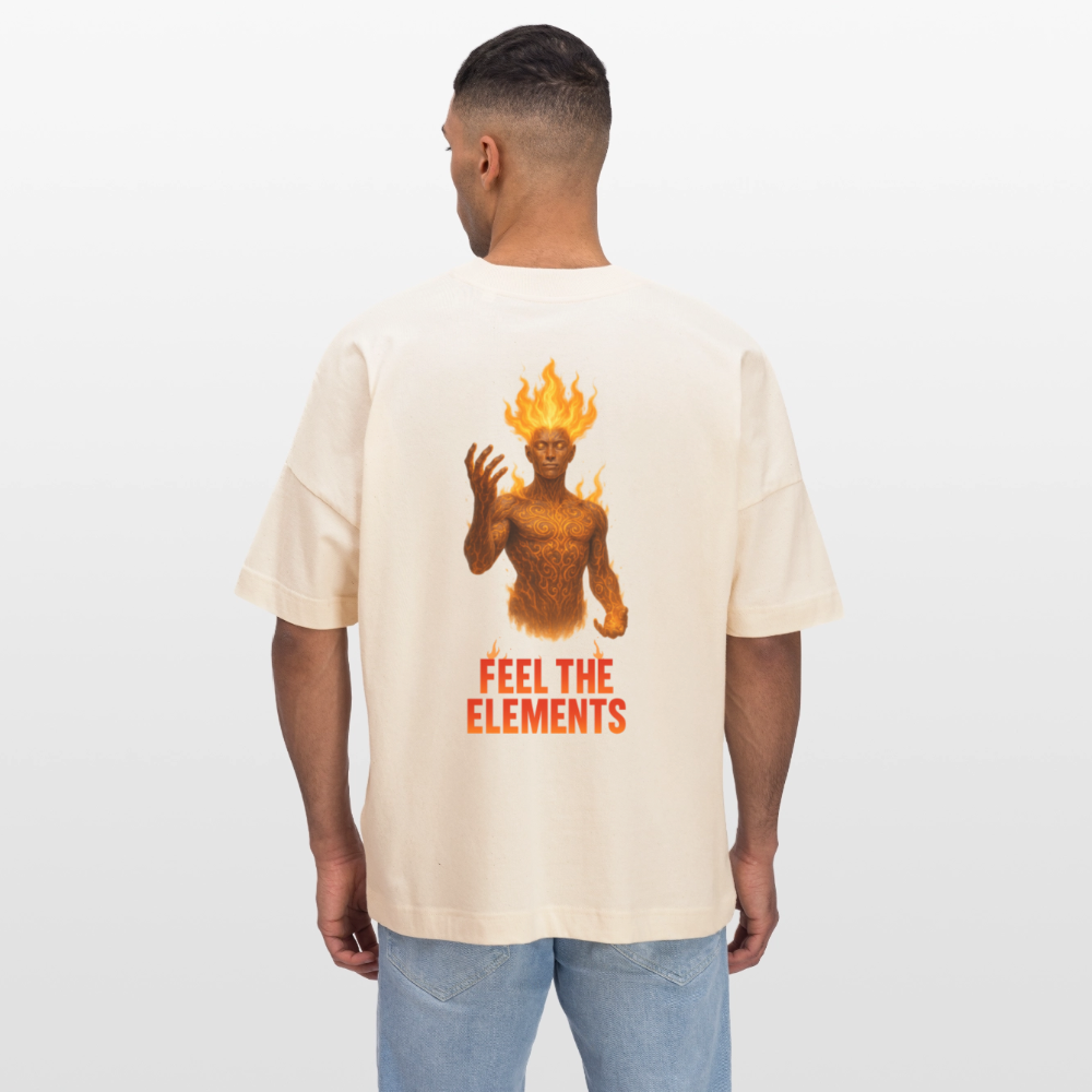 Fire Men Shirt Unisex - Weißgrau