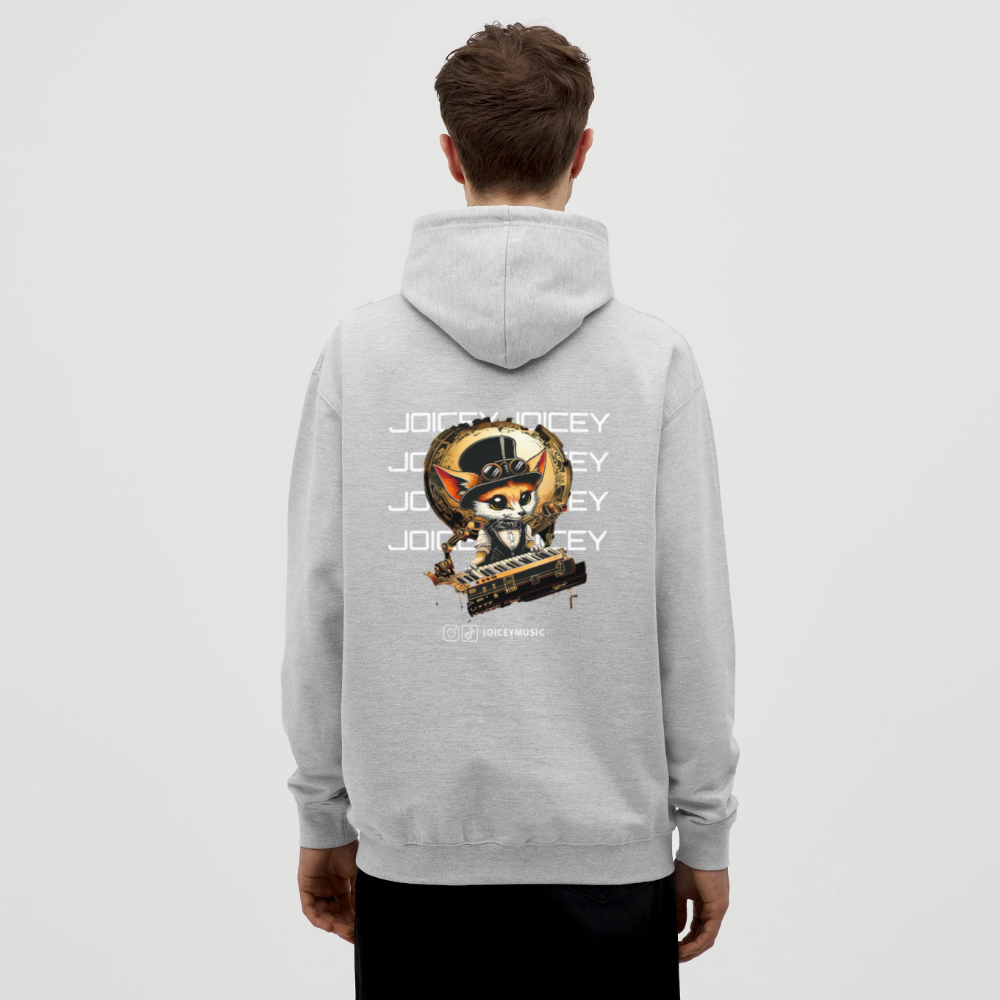 Joicey Hoodie – Deine Story dein Sound - Hellgrau meliert