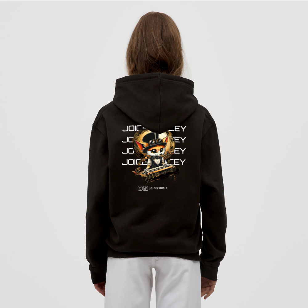 Joicey Hoodie – Deine Story dein Sound - Schwarz