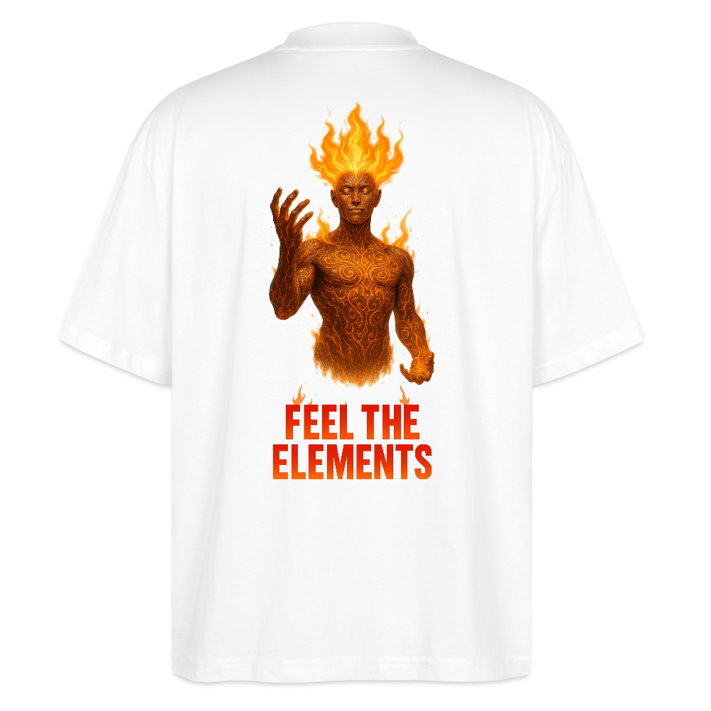 Fire Men Shirt Unisex - Weiß
