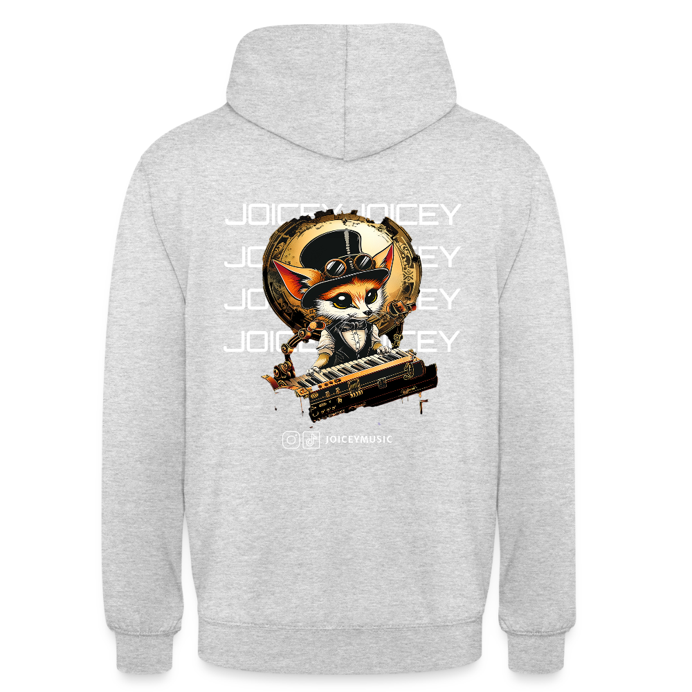 Joicey Hoodie – Deine Story dein Sound - Hellgrau meliert