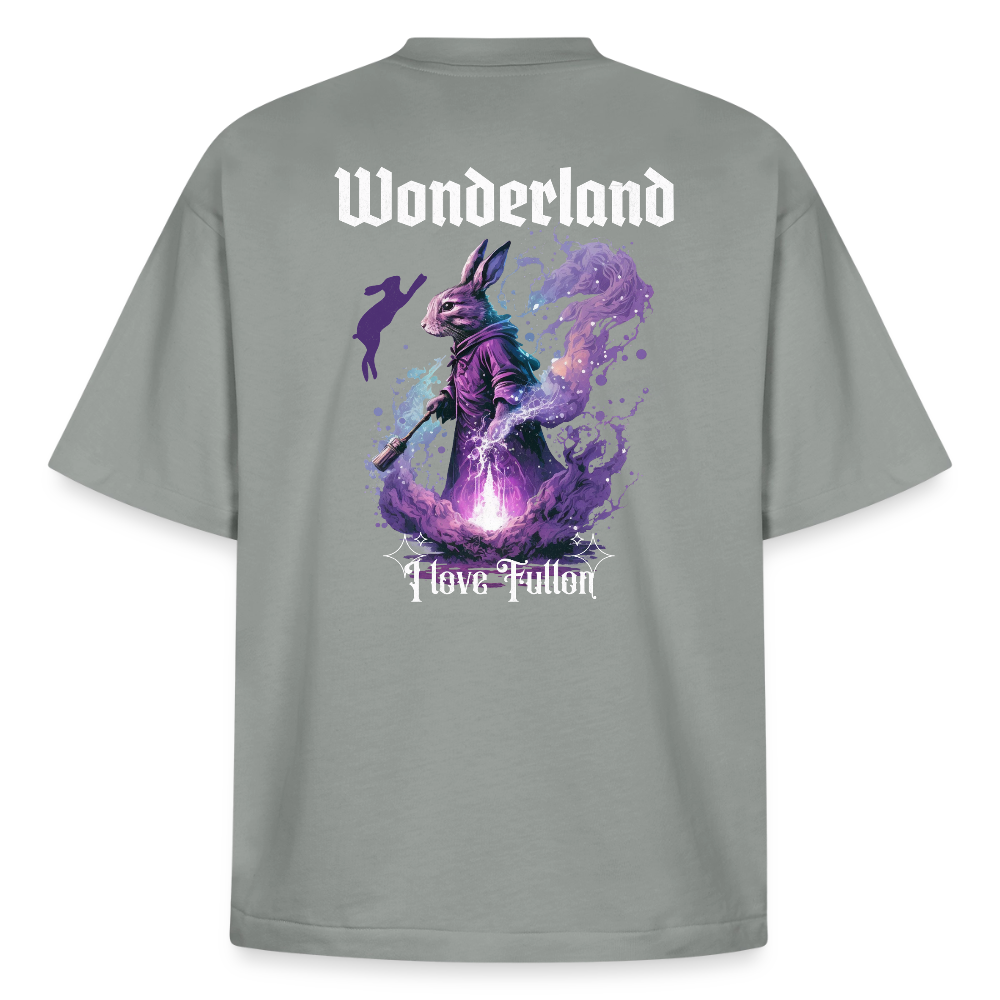 Wonderland Fullon Heavy Boxy Shirt - Nebelgrau