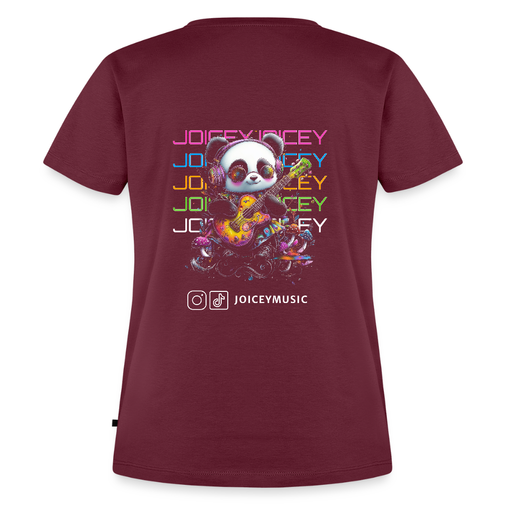 Joicey – Dein Sound dein Shirt dein Statement - Burgunderrot