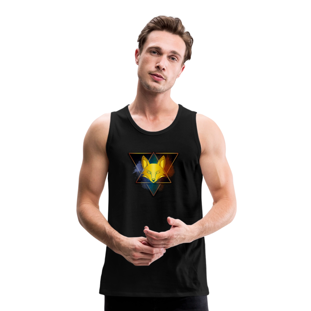 Männer Premium Tank Top - Schwarz