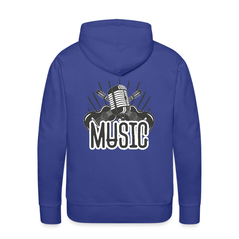 Männer Flauschrausch Hoodie - Königsblau