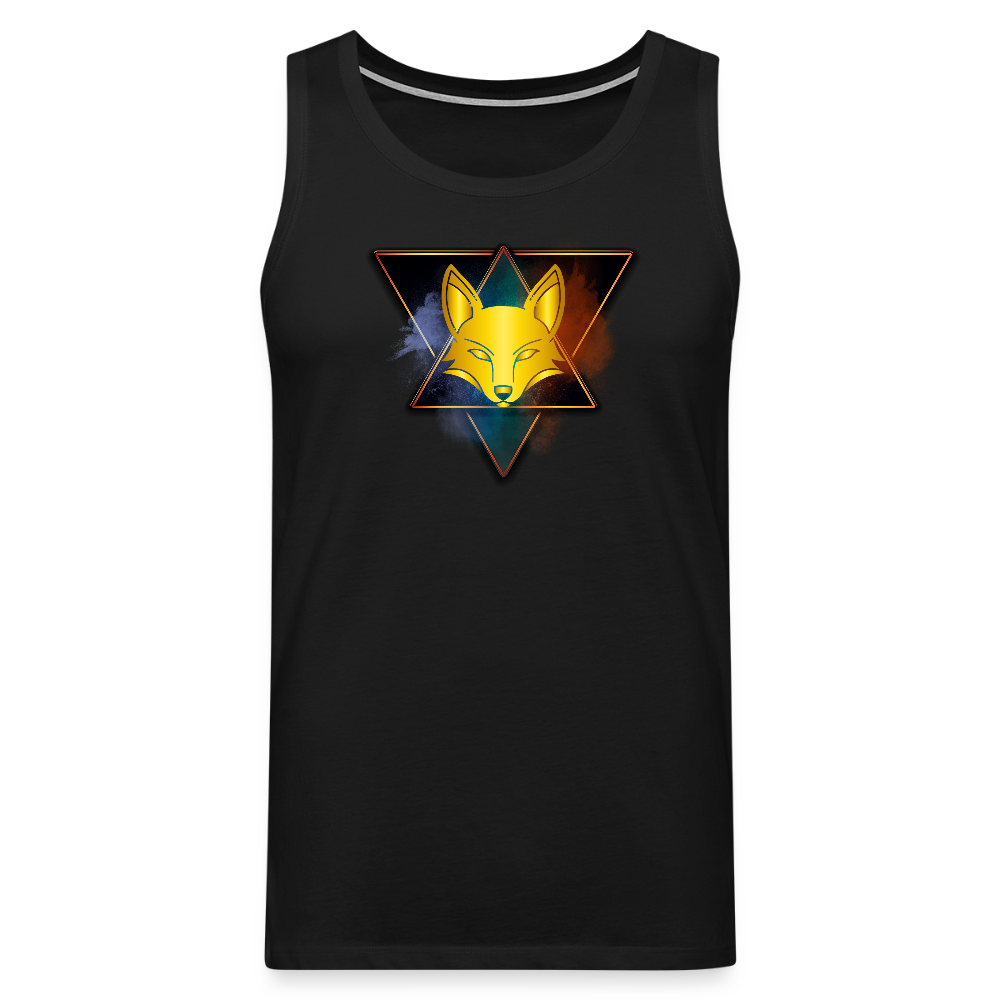 Männer Premium Tank Top - Schwarz
