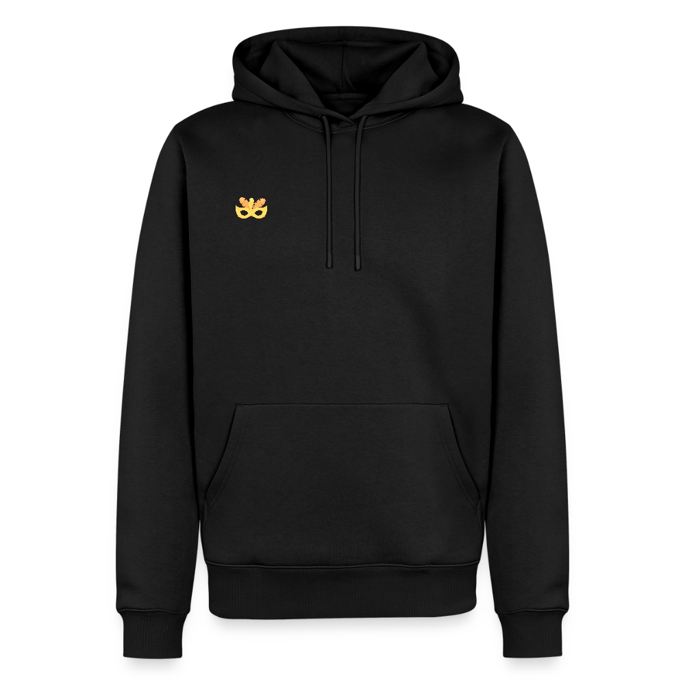 Wood Men Hoodie Unisex - Schwarz