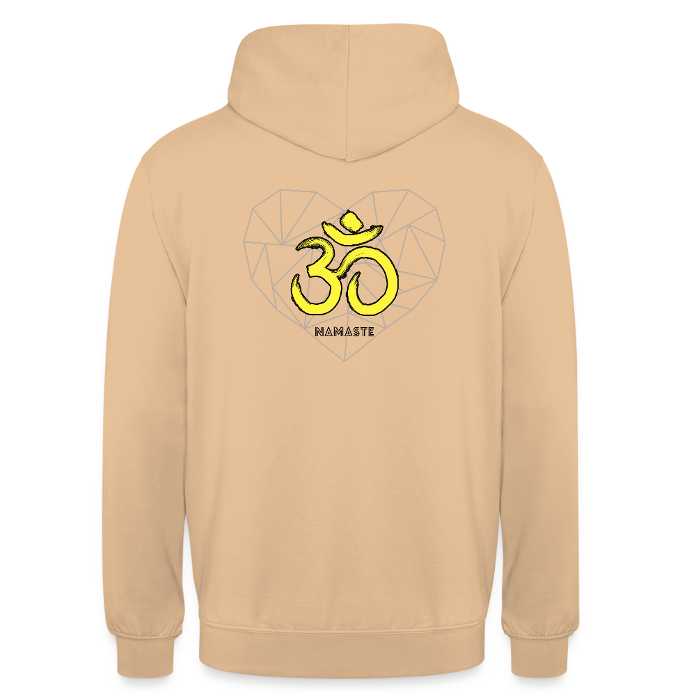 Namste Hoodie - Pfirsich