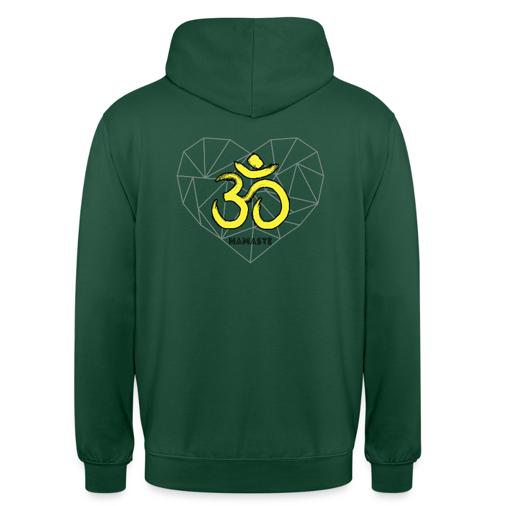 Namste Hoodie - Flaschengrün