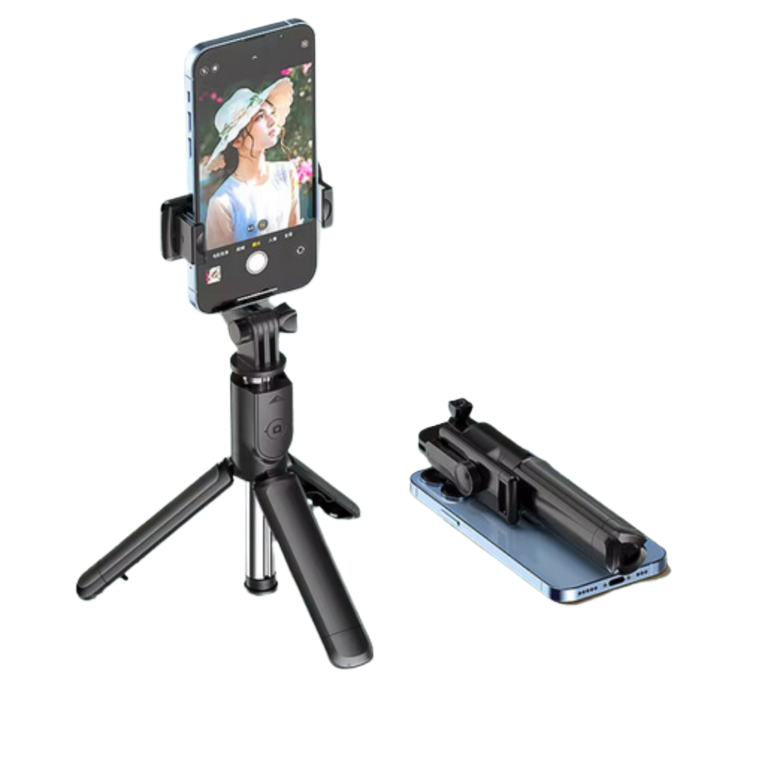 Bluetooth Selfie-Stick mit Stativ & Fernbedienung