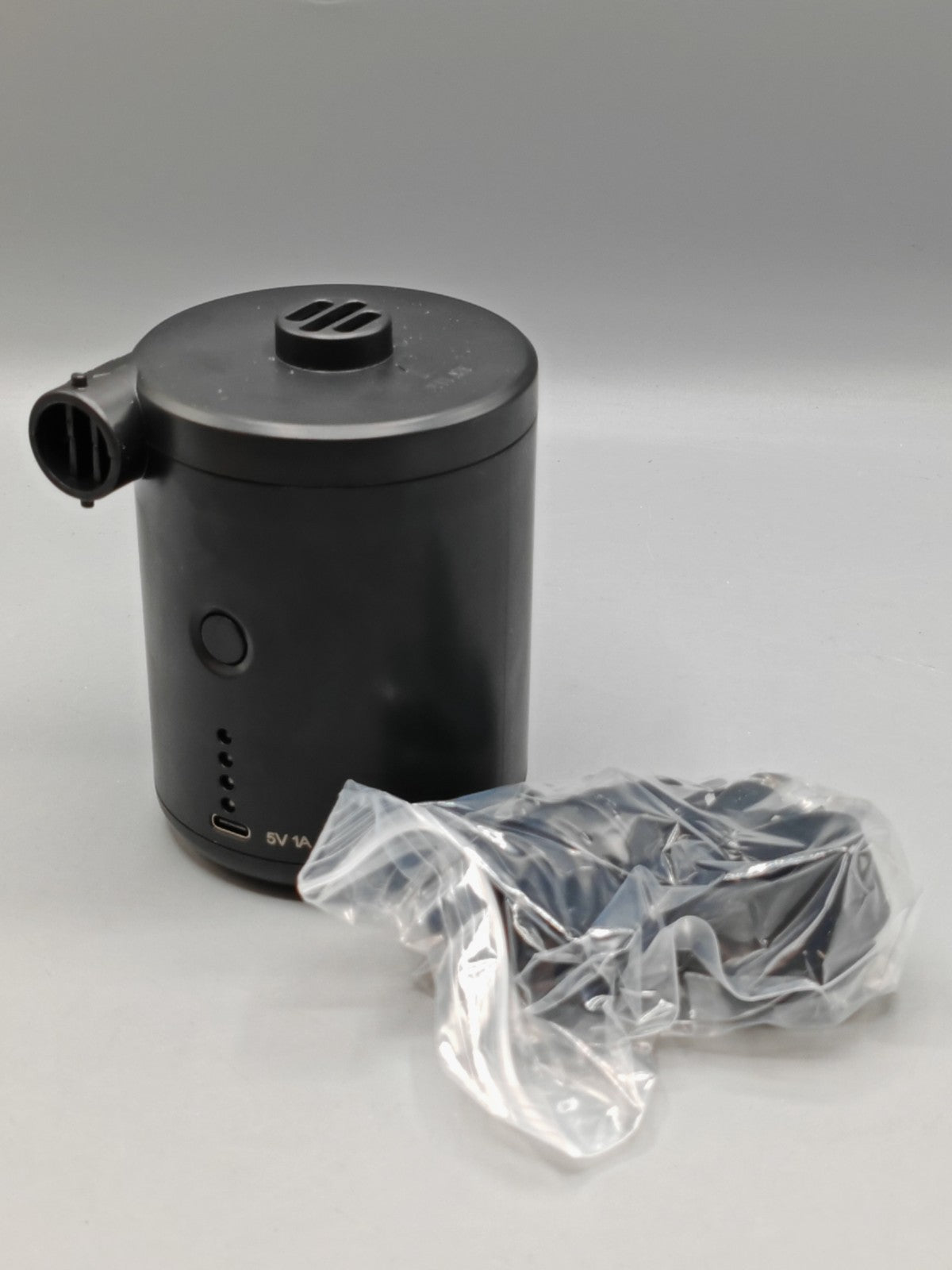 Elektrische Luftpumpe 4.000mAh 3,7V Wiederaufladbar Aufblasen & Ablassen inkl. Z