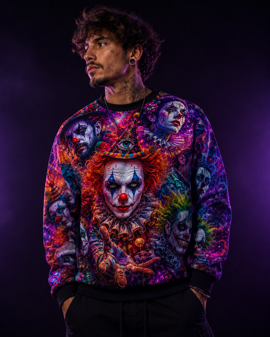 Psychedelic Circus Festival Sweatshirt