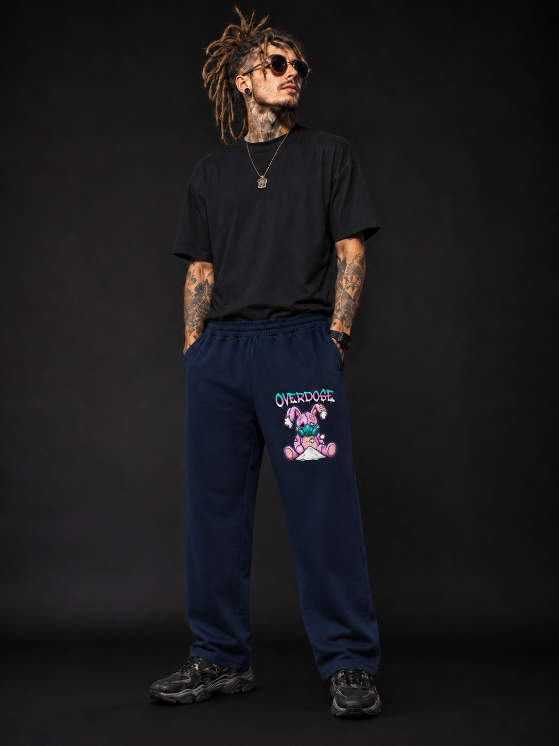 Overdose Bunny Oversized Jogginghose