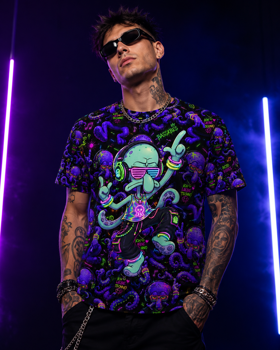 Basskrake Techno Festival T-Shirt