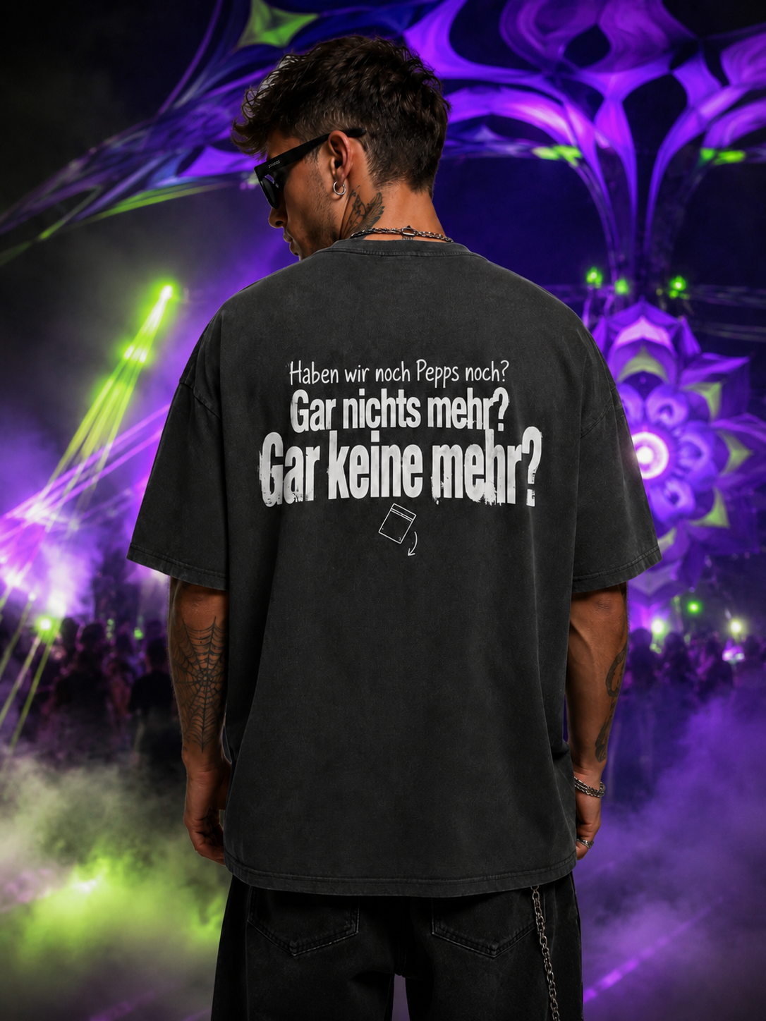 Haben wir noch Pepps? Oversized Premium Shir