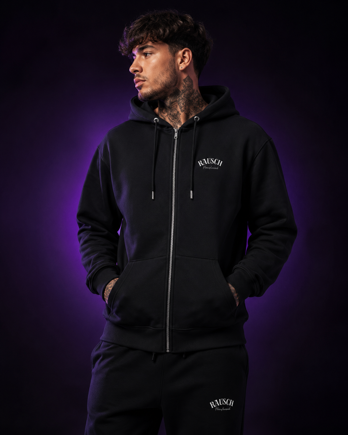 Ctrl + Rave Zip Hoodie