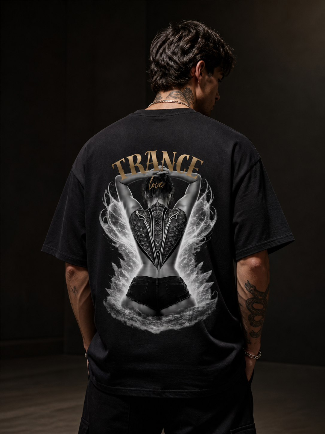 Trance Love Heavy Oversize Shirt 240 GSM