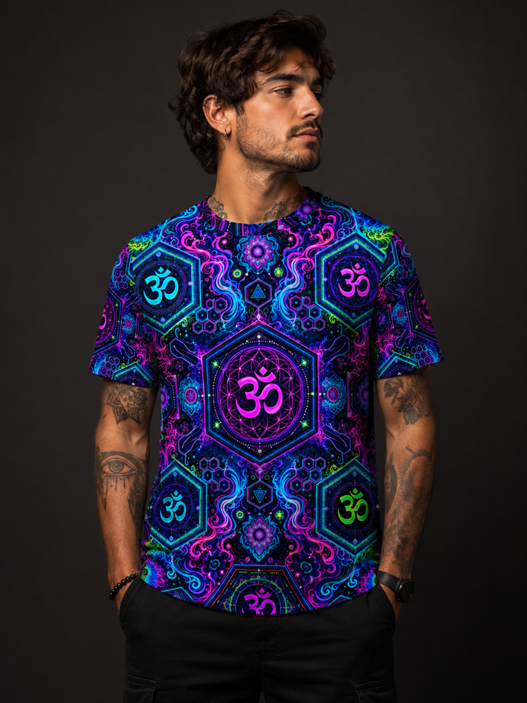 Sacred Neon OM Shirt