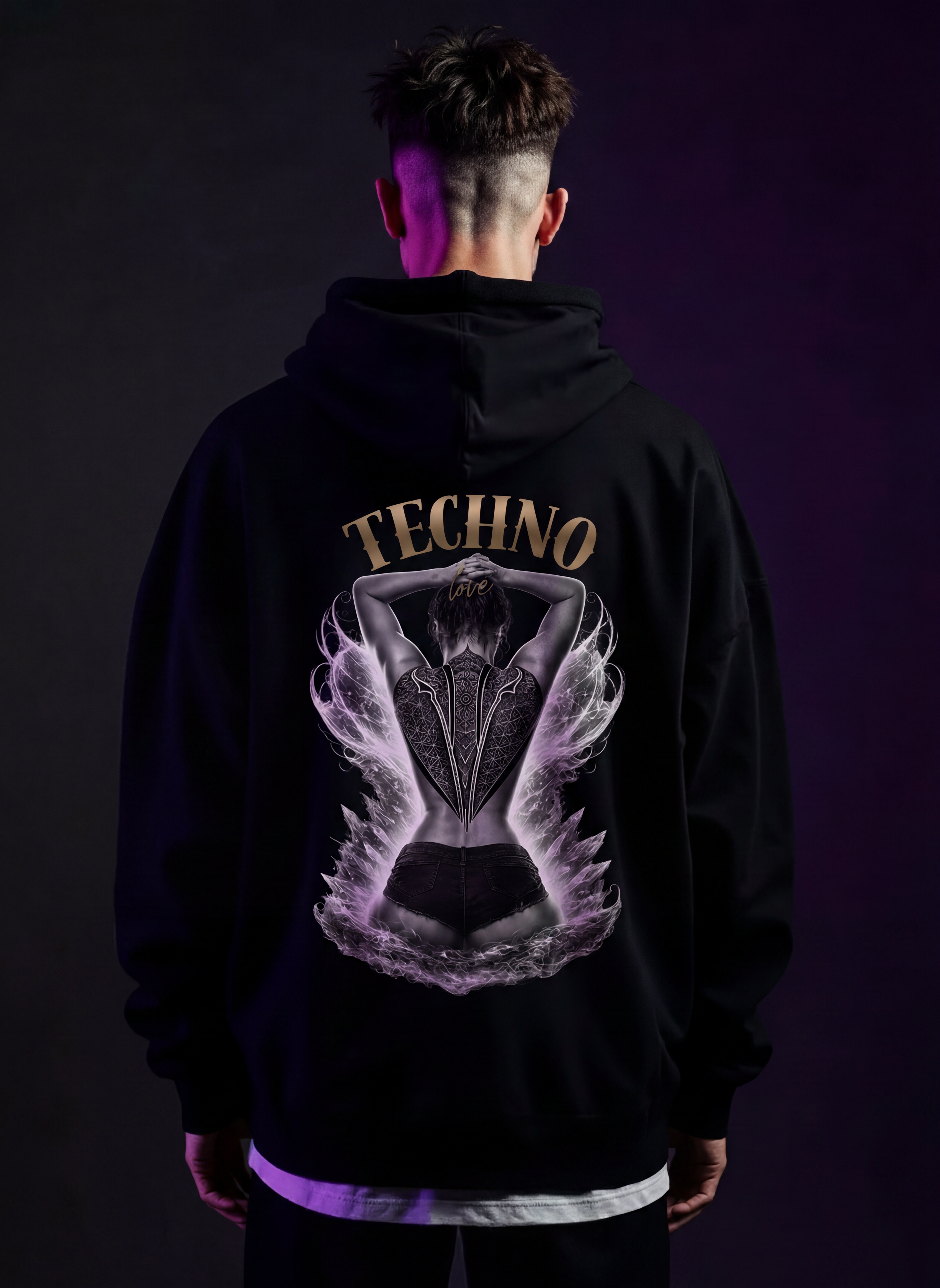 Techno Love Luxury Hoodie – Signature Drop
