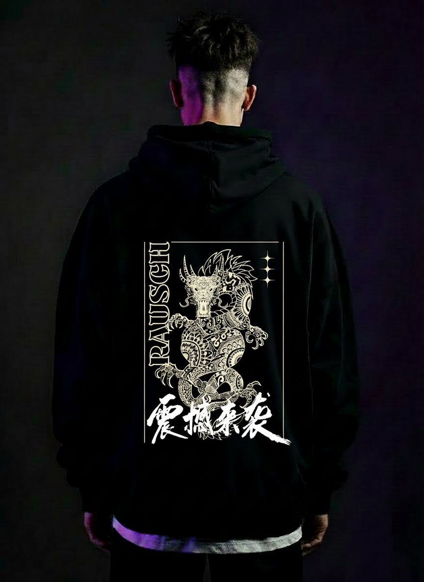 Dragon Heavy Oversize Hoodie