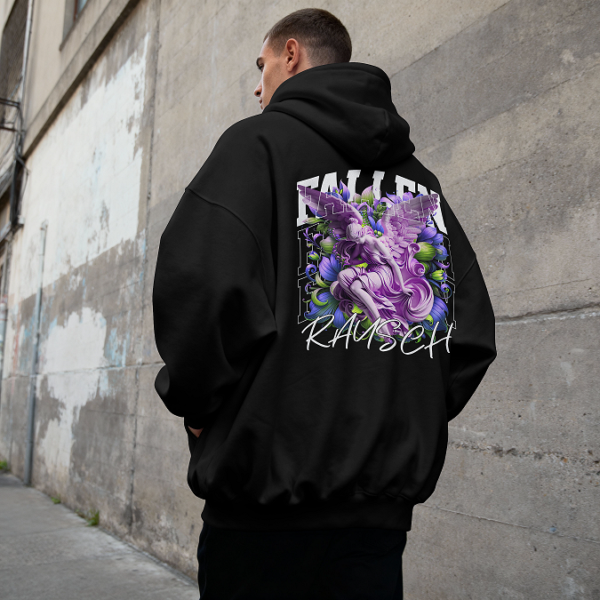 Fallen Angel Heavy Oversize Hoodie