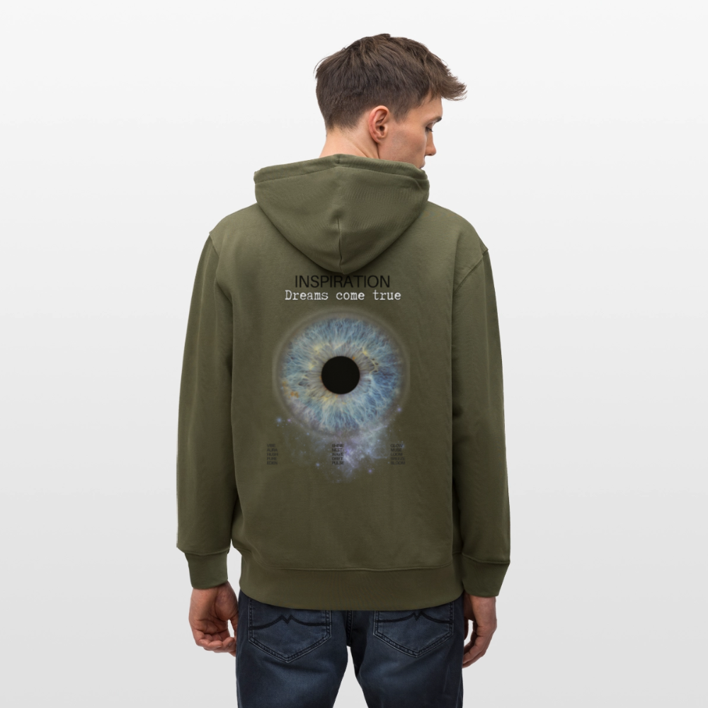 „Inspiration“ Zip-Hoodie - Khaki