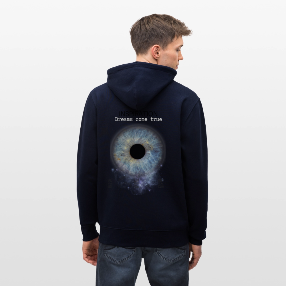 „Inspiration“ Zip-Hoodie - Navy