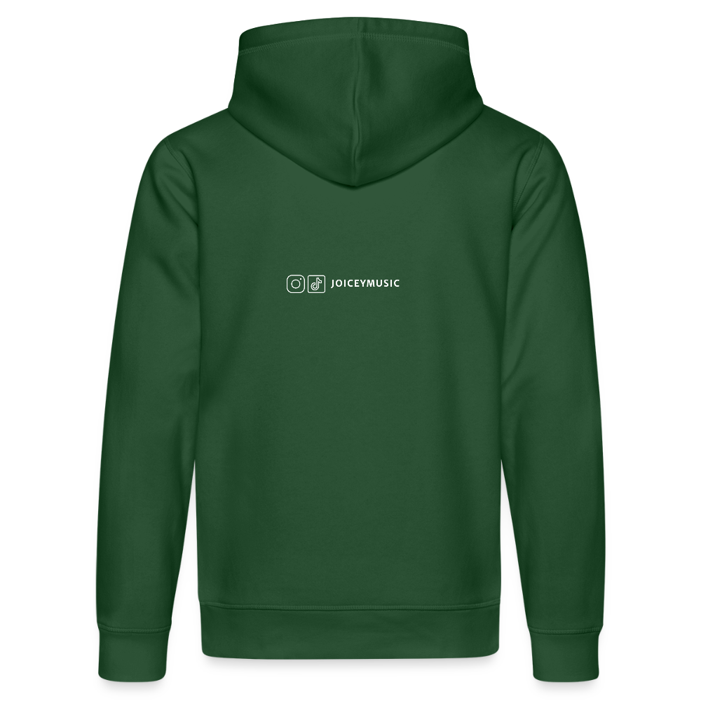 Offizieller Joicey Music Bio Hoodie – nachhaltig, cozy & voller Vibes 🎶🖤 - Flaschengrün