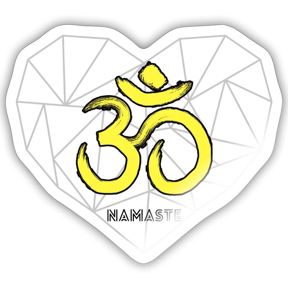 Sticker - Weiß glänzend