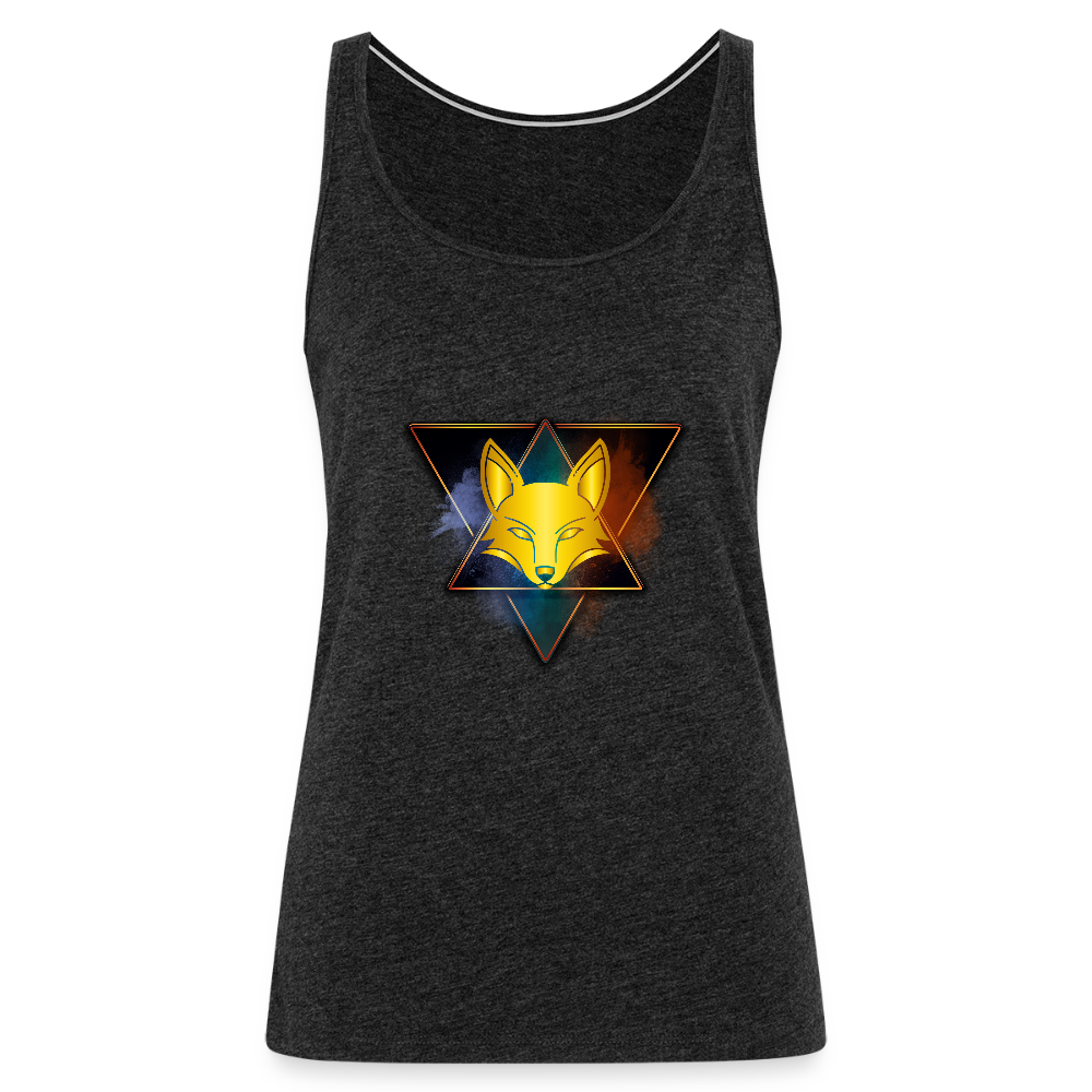 Frauen Premium Tank Top - Anthrazit