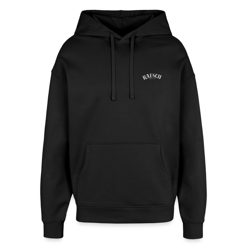 „Inspiration“ Oversize Hoodie - Schwarz
