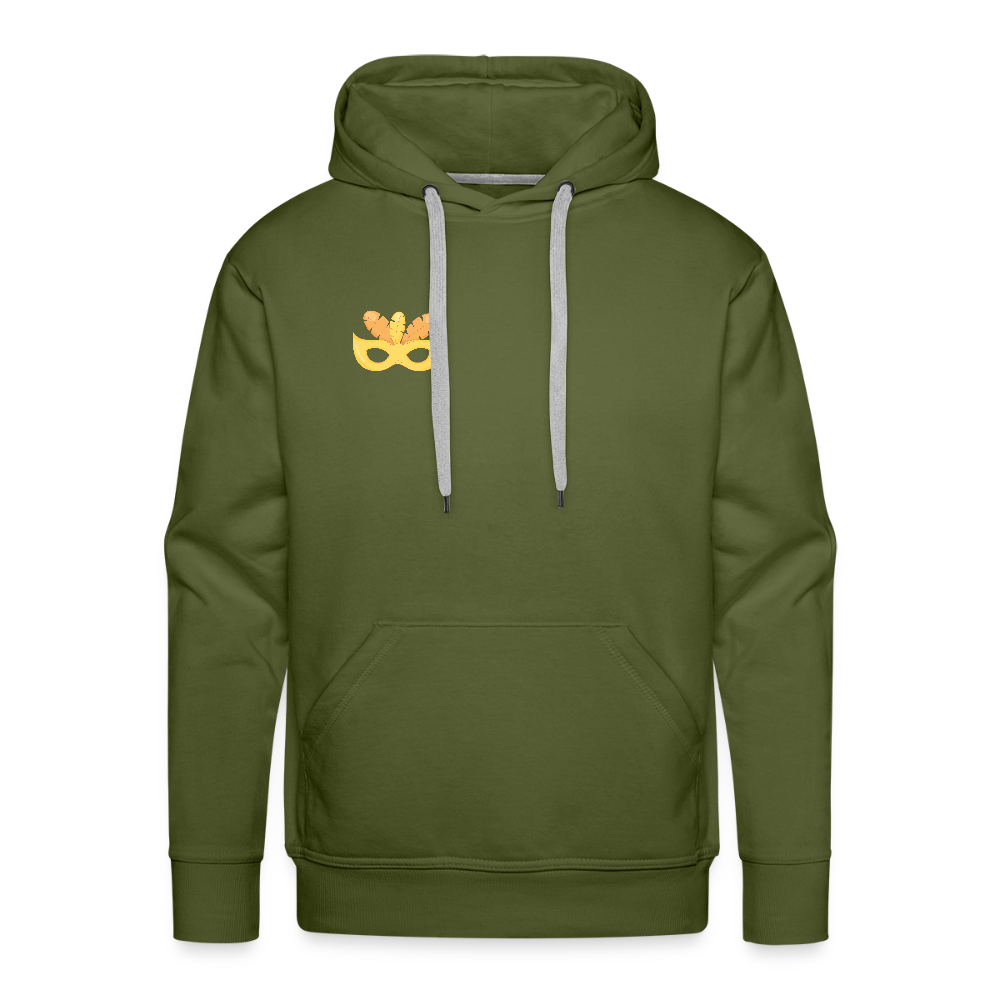 Männer Flauschrausch Hoodie - Olivgrün